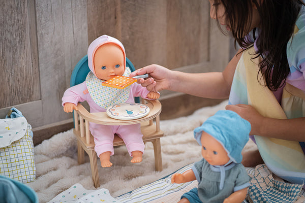 Djeco Pomea Baby Doll Mealtime Set