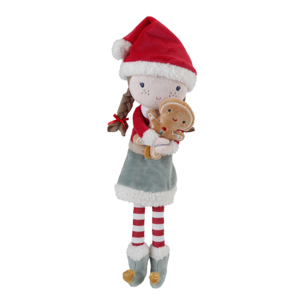 Christmas Rosa Cuddle Doll 35cm - Little Dutch