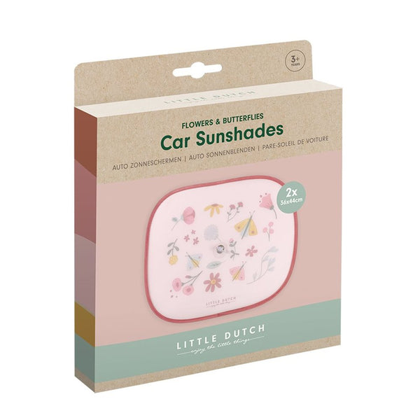 Little Dutch Car Sunshades - Flowers & Butterflies