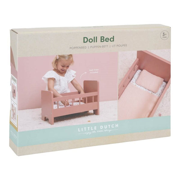 Little Dutch Wooden Doll Bed