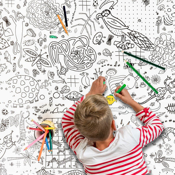Giant Colouring Poster/Tablecloth – Puzzletime