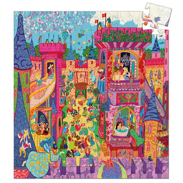 Djeco 54 Piece The Fairy Castle Jigsaw Puzzle