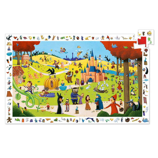 Djeco 54 Piece Tales Observation Jigsaw Puzzle