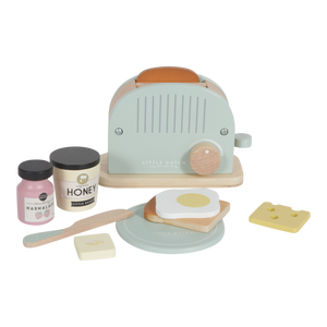 Little Dutch Wooden Toaster Set - 10 pcs