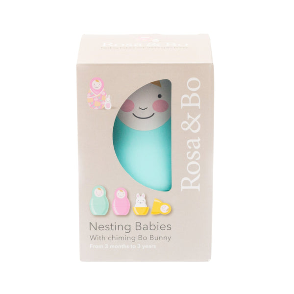 Rosa & Bo Rainbow Nesting Babies