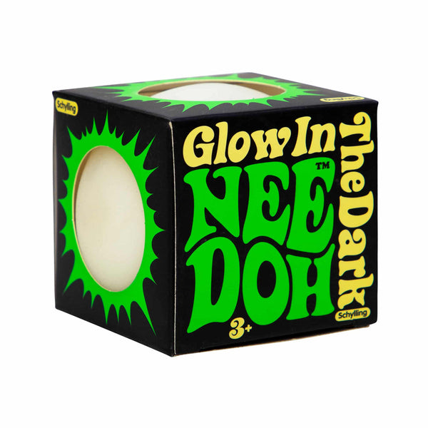 NeeDoh Glow In The Dark Squishy Fidget Toy Various Colours