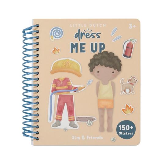 Little Dutch Dress Me Up Book - Jim & Friends