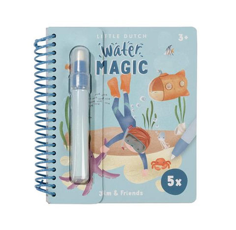 Little Dutch Water Magic Colouring Book - Jim & Friends