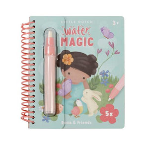 Little Dutch Water Magic Colouring Book - Rosa & Friends