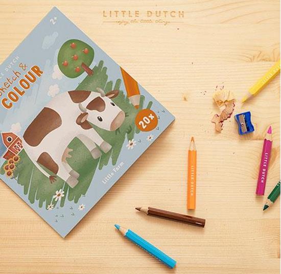 Little Dutch Colouring Book - Little Farm