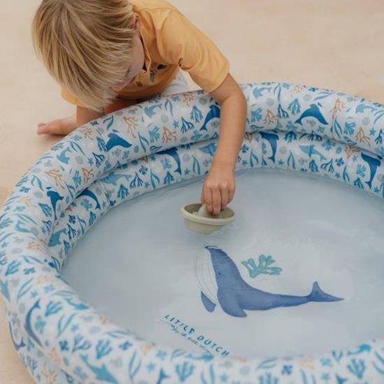 Little Dutch Inflatable Swimming Pool Blue 80 cm