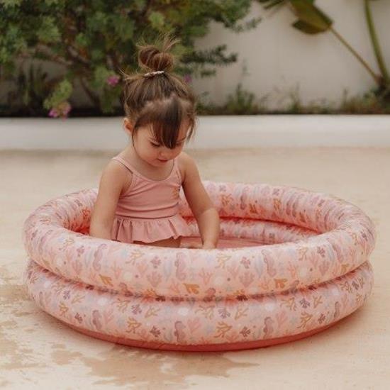 Little Dutch Inflatable Swimming Pool - Ocean Dreams Pink 80 cm