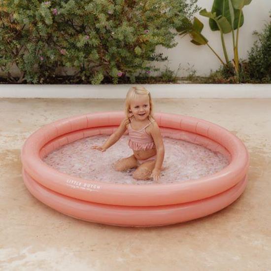 Little Dutch Inflatable Swimming Pool - Ocean Dreams Pink 150 cm