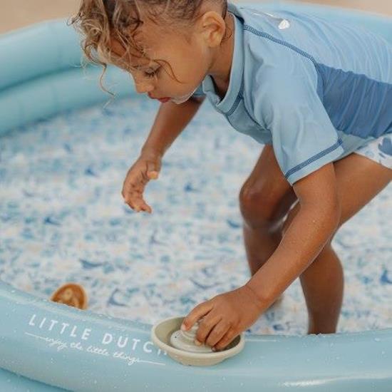 Little Dutch Inflatable Swimming Pool - Ocean Dreams Blue 150 cm