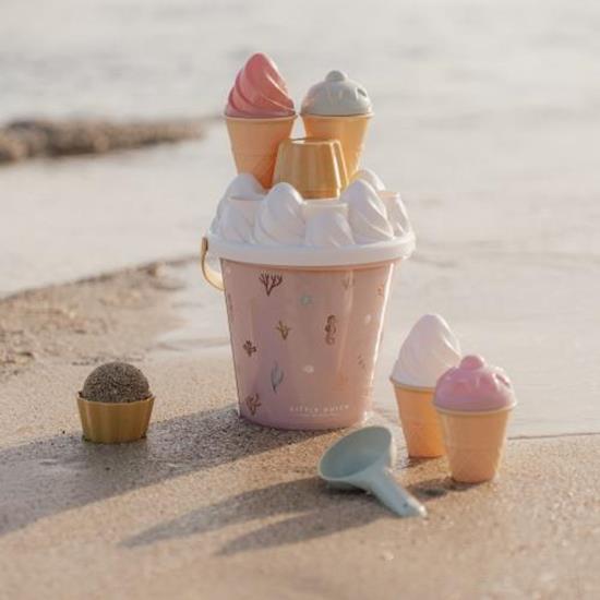 Little Dutch Ice Cream Bucket Set Ocean Dreams Pink
