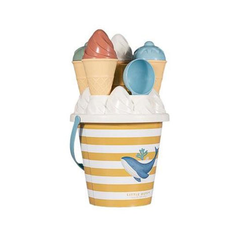 Little Dutch Ice Cream Bucket Set Ocean Dreams Blue