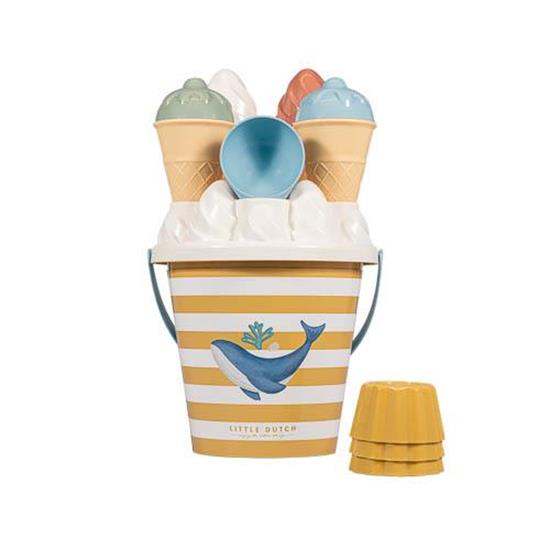 Little Dutch Ice Cream Bucket Set Ocean Dreams Blue