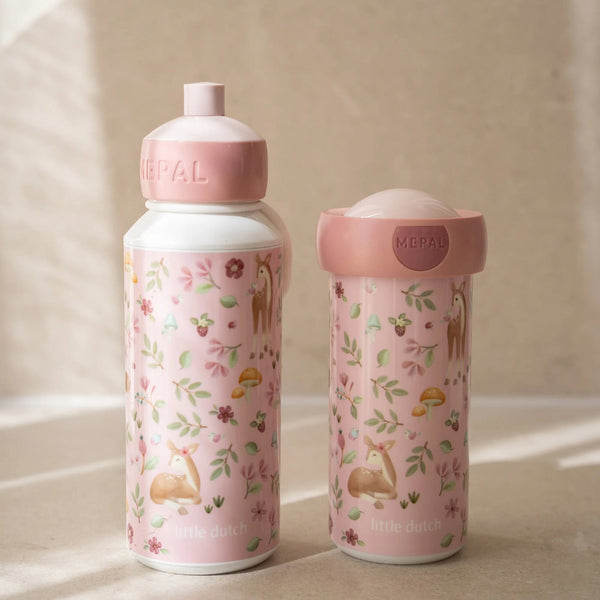 Little Dutch Pop-Up Drinking Bottle - Fairy Garden