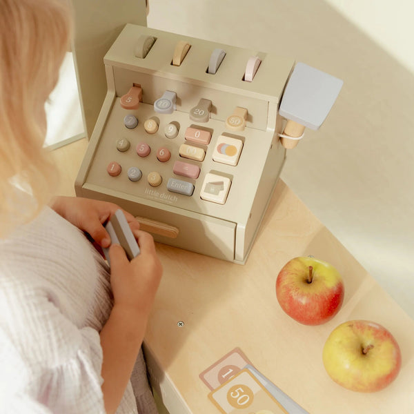 Little Dutch Cash Register with Scanner and Card Reader