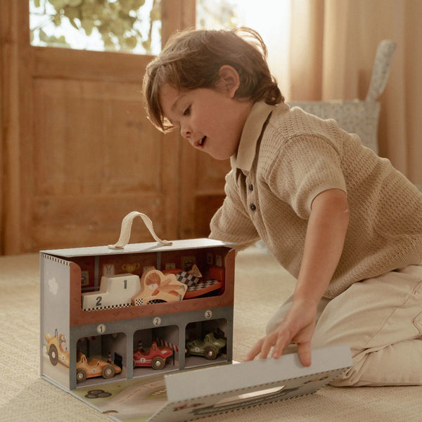 Little Dutch Play Case With Racetrack