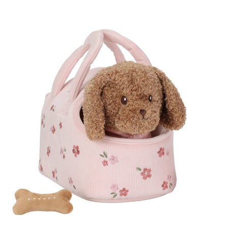 Little Dutch Plush Dog Jackie in Carry Bag