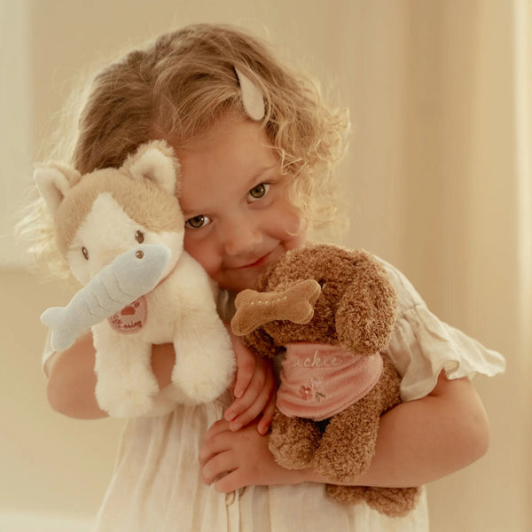 Little Dutch Plush Dog Jackie in Carry Bag