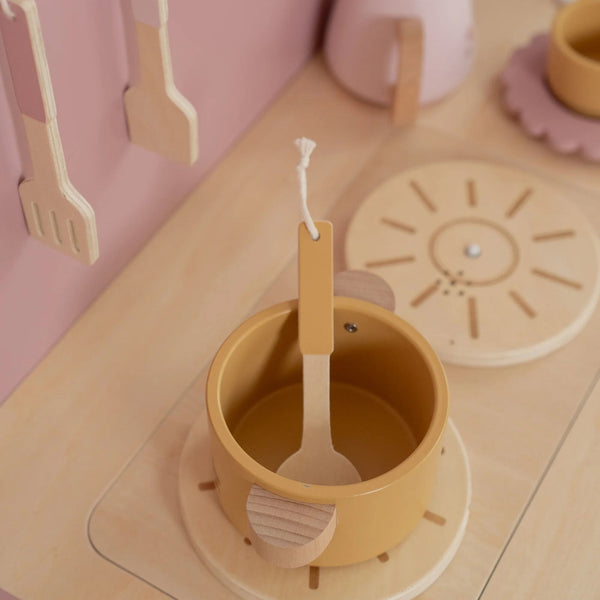Little Dutch Wooden Play Kitchen - Pink