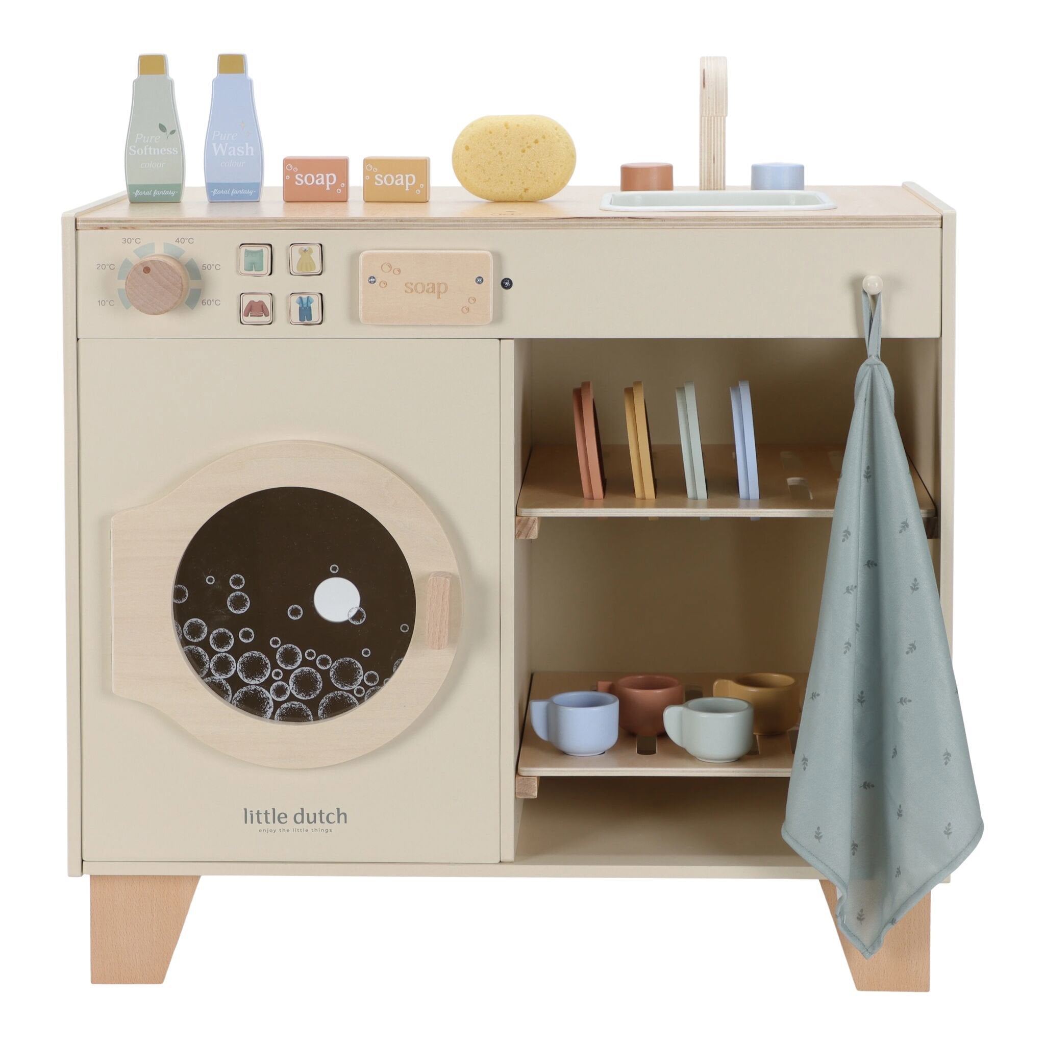 Little Dutch Wooden Washing Machine Limited Edition