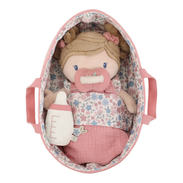 Little Dutch Baby Doll Rosa in Basket