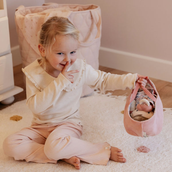 Little Dutch Baby Doll Rosa in Basket