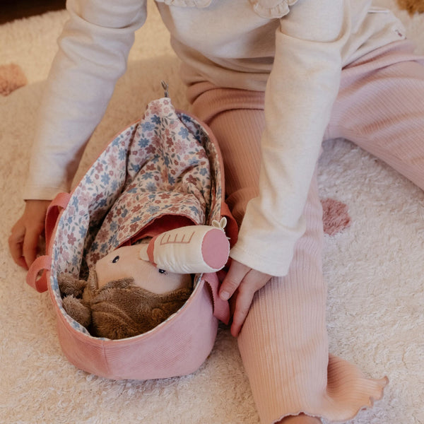 Little Dutch Baby Doll Rosa in Basket