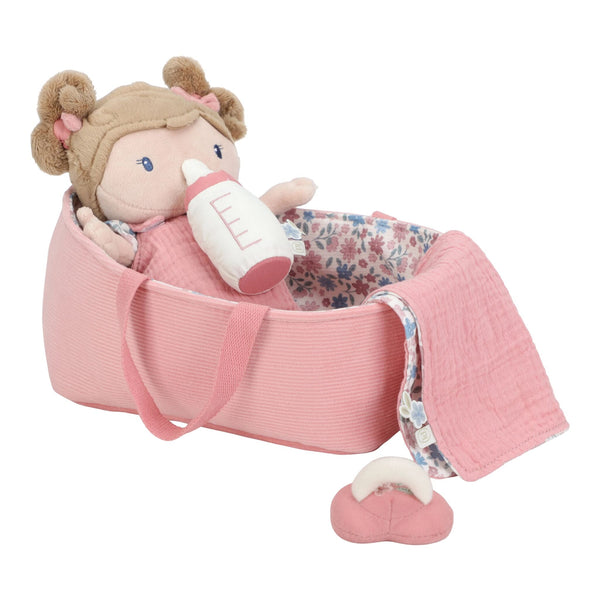 Little Dutch Baby Doll Rosa in Basket