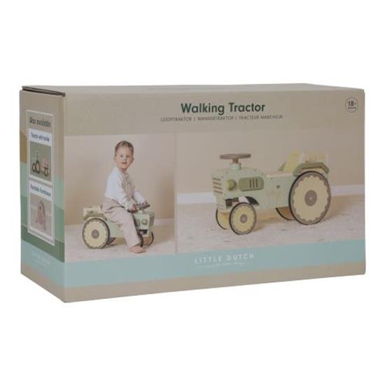 Little Dutch Walking & Ride-On Tractor - Little Farm