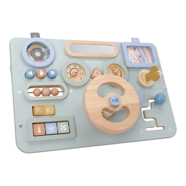 Little Dutch Wooden Activity Car Steering Wheel