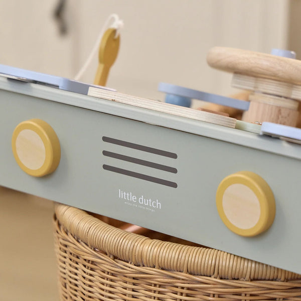 Little Dutch Wooden Activity Car Steering Wheel
