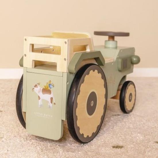 Little Dutch Walking & Ride-On Tractor - Little Farm