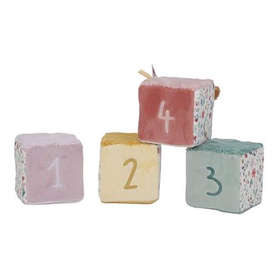 Little Dutch Set of 4 Soft Cubes - Fairy Garden