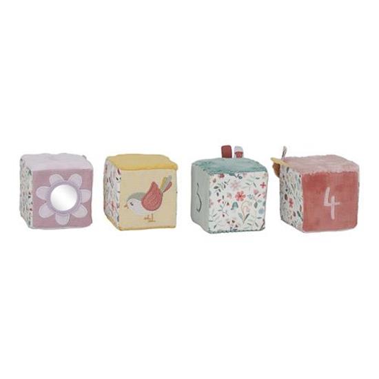 Little Dutch Set of 4 Soft Cubes - Fairy Garden