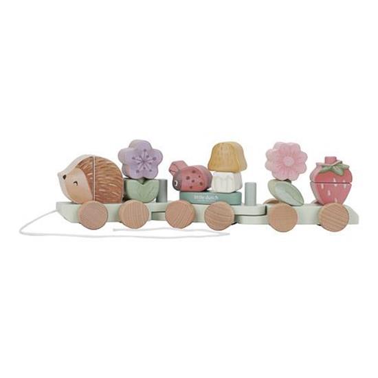 Little Dutch Stacking Train Hedgehog - Fairy Garden