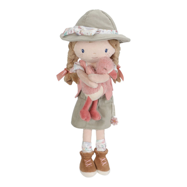 Little Dutch Cuddle Doll Ranger Rosa - Safari Friends