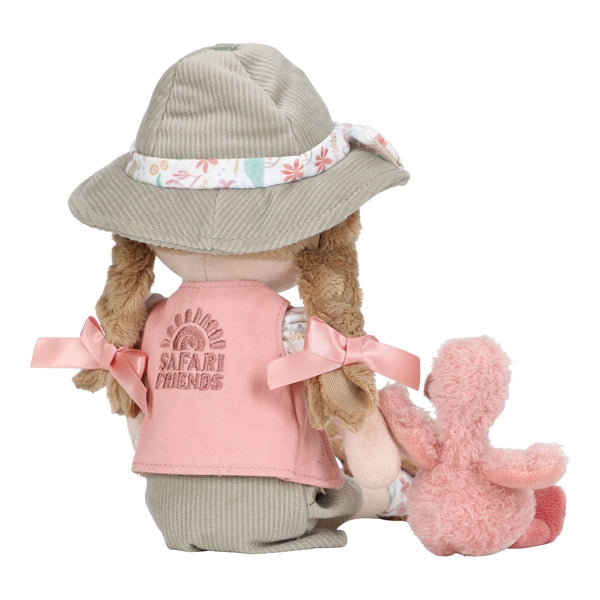 Little Dutch Cuddle Doll Ranger Rosa - Safari Friends