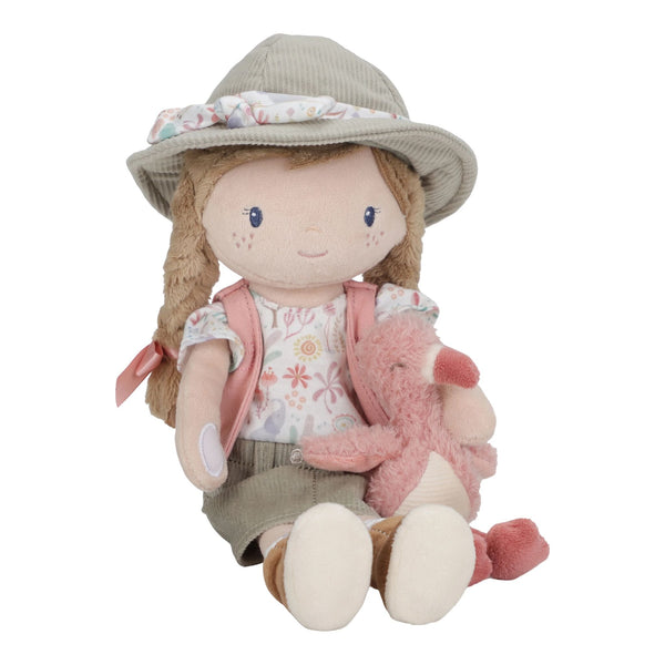 Little Dutch Cuddle Doll Ranger Rosa - Safari Friends