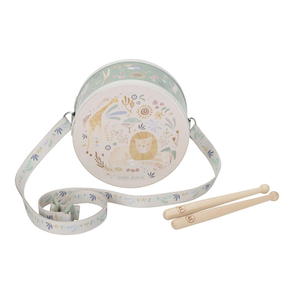 Little Dutch Music Drum - Safari Friends