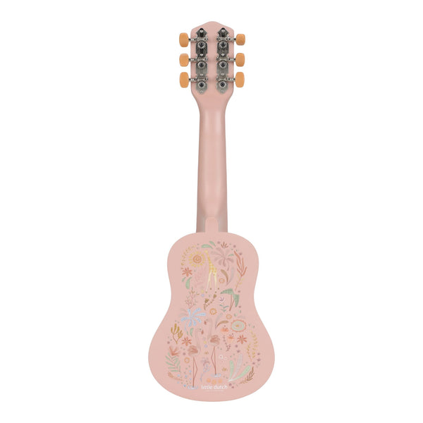 Little Dutch Wooden Pink Guitar - Safari Friends