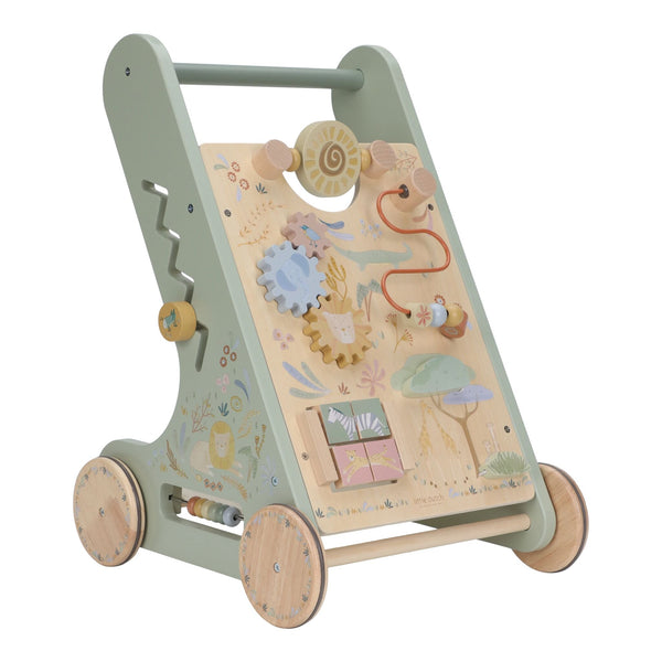 Little Dutch Multi-Activity Baby Walker Safari Friends