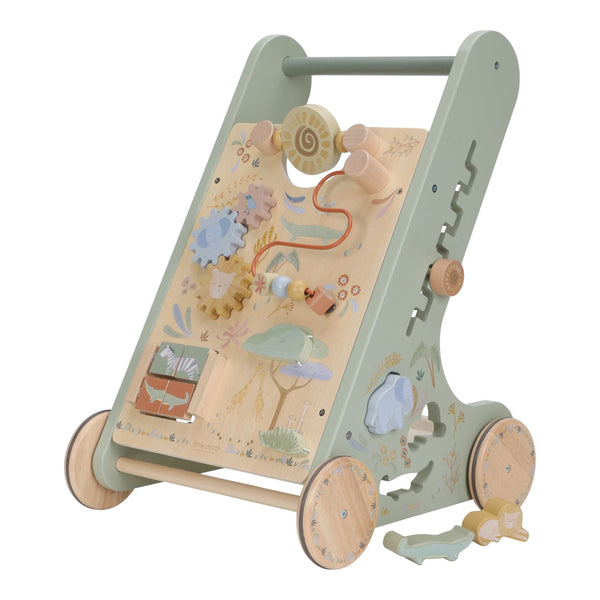 Little Dutch Multi-Activity Baby Walker Safari Friends