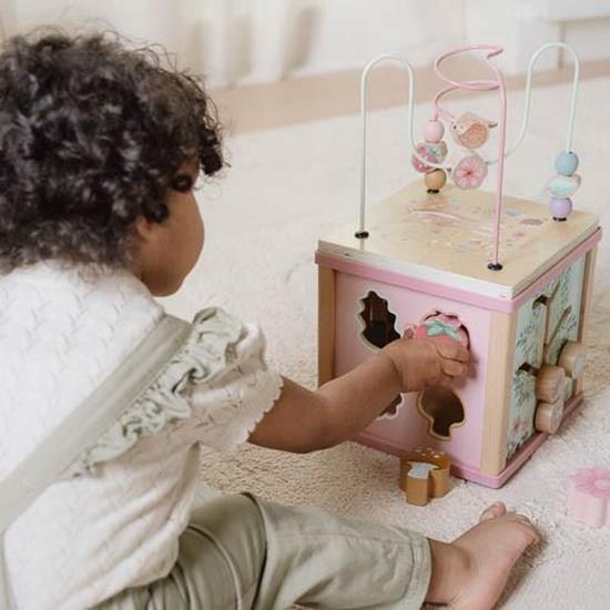 Little Dutch Wooden Activity Cube - Fairy Garden