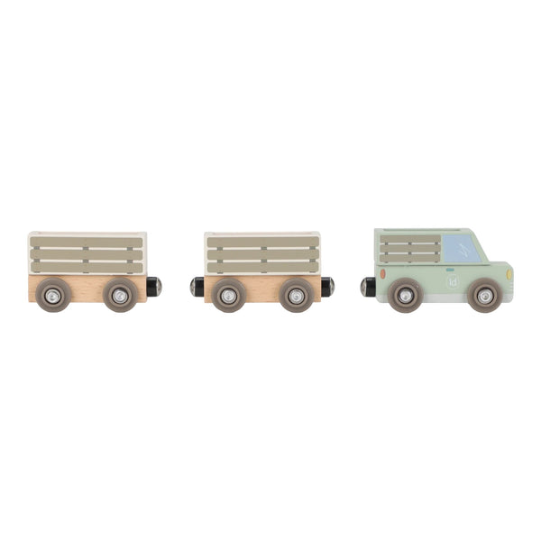 Little Dutch Wooden Train - Safari Friends