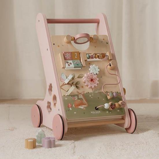 Little Dutch Multi-Activity Baby Walker - Fairy Garden