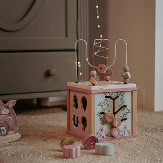 Little Dutch Wooden Activity Cube - Fairy Garden